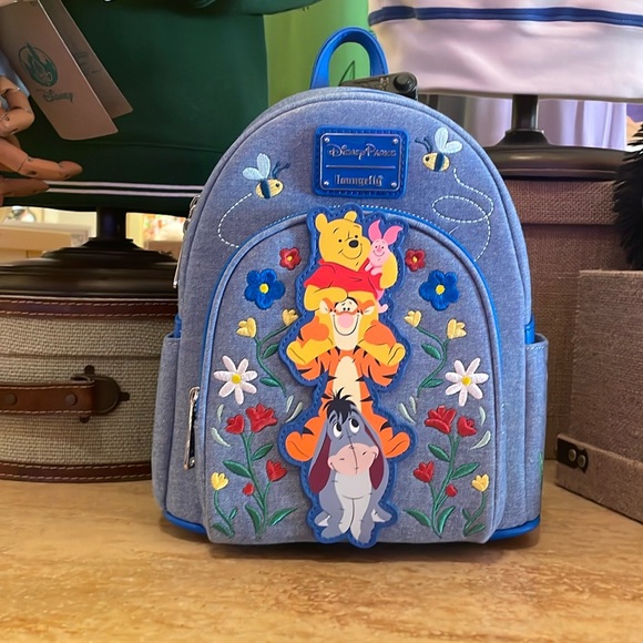 Disney Parks 2024 Winnie the Pooh Loungefly Backpack - Picture 1 of 2